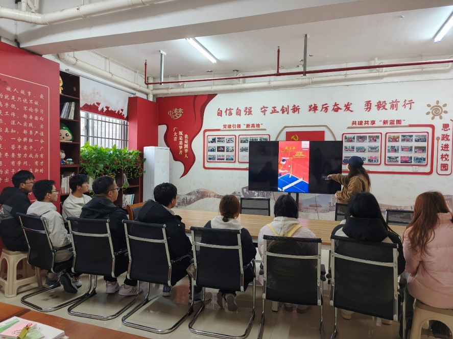 校園文化藝術節系列報道之（九十六） 乒乓協辦技藝傳，文化藝術潤心田