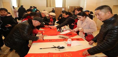 墨香迎春暖人心，重鋼工會揮毫書寫時代新篇——記“同心同書祖國新春好”書法文化惠民公益活動